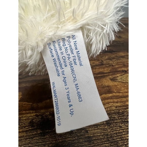 Walmart Easter‎ Chick with Purple Neck Bow Plush - Picture 4 of 5